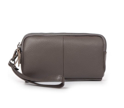 Косметичка шкіра 6002-A grey Podium