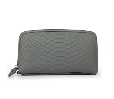 Косметичка шкіра 60096 blue Podium