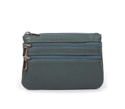 Косметичка шкіра A-00141 blue Podium