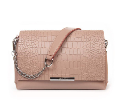 Сумка Шкіряна Жіноча Класична ALEX RAI 9717 pink Podium