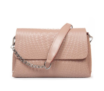 Сумка Шкіряна Жіноча Класична ALEX RAI J009-1 pink Podium