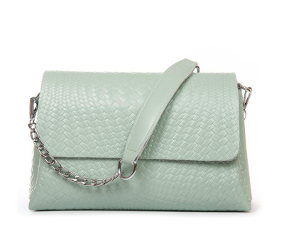 Сумка Шкіряна Жіноча Класична ALEX RAI J009-1 blue-green Podium