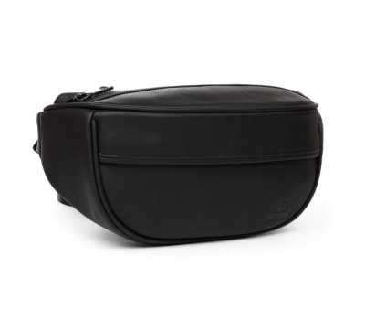 Сумка Шкіряна Чоловіча На пояс BRETTON 8786-58A black Podium