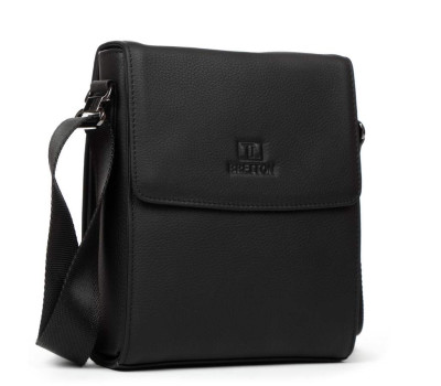 Сумка Шкіряна Чоловіча Планшетний BRETTON 407-125 black Podium
