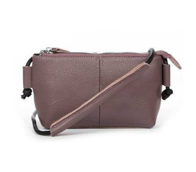 Сумка Шкіряна Жіноча Клатч ALEX RAI 6003 purple Podium