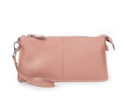 Сумка Шкіряна Жіноча Клатч ALEX RAI 8801-3 pink Podium