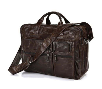 Сумка чоловіча Vintage 14056 Коричнева