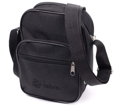 Чоловіча компактна сумка з якісного поліестеру FABRA 22578 Чорний