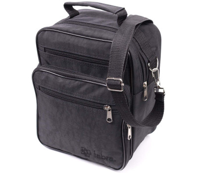 Сумка для чоловіків зі зручною ручкою з якісного поліестеру FABRA 22579 Чорний