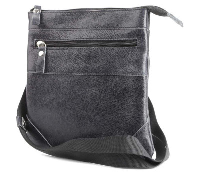 Сумка SHVIGEL 00966 кожаная Синяя