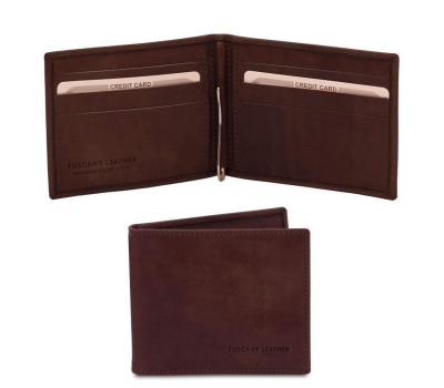 Картхолдер, Шкіряний зажим Tuscany ​TL142055
