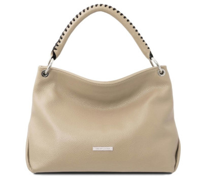 Сумка хобо кожаная итальянская Tuscany TL142087