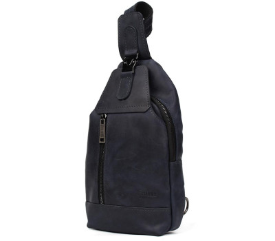 Чоловічий рюкзак слінг шкіряний TARWA RK-0116-3md