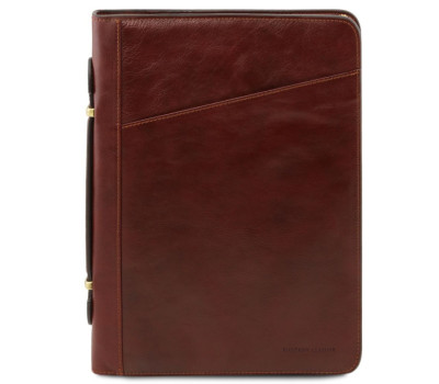 Ексклюзивна шкіряна папка для документів Tuscany Leather Costanzo TL141295