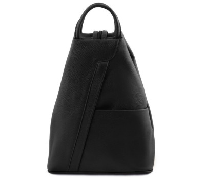 Шкіряний мякий італійський рюкзак TL141881 Shanghai від Tuscany