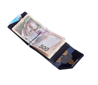 Затиск для грошей Soldi, глянець, синій GP 120670