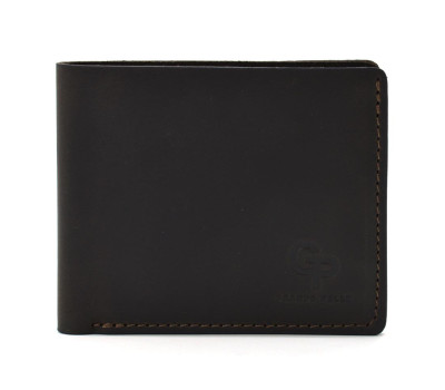 Портмоне Магніт, шоколад Grande Pelle 505120