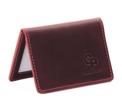 Обкладинка на Права, тих паспорт, посвідчення, бордо (матова) Grande Pelle 211161