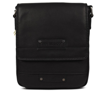 Сумка через плече месенджер HILL BURRY HB3102A чорна