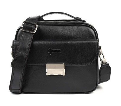 Мужская кожаная сумка барсетка через плечо с ручкою TARWA GA-1427-4lx