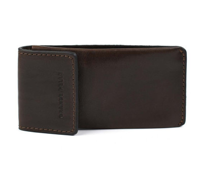 Ключниця шкіряна Grande Pelle 400620 коричнева глянцева