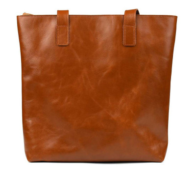 Сумка шоппер шкіра Алькор Limary lim-3440GB коньячна