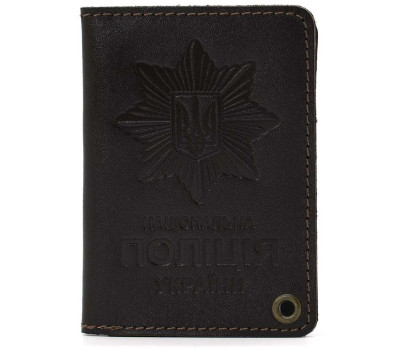 Обкладинка Національна Поліція України Limary lim-3990GC коричнева