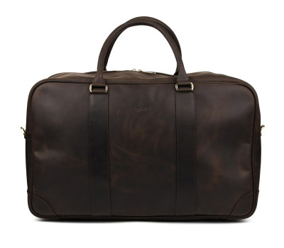 Шкіряна сумка RC-6827-4lx TARWA коричнева Crazy Horse