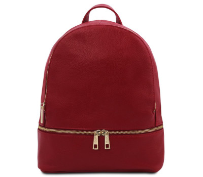 Жіночий шкіряний мякий рюкзак Tuscany TL142280