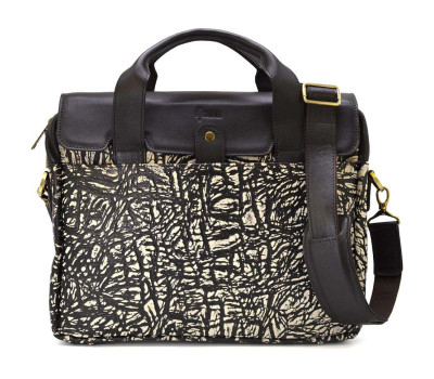 Шкіряна сумка для ноутбука Rep-1812-4lx від TARWA комбінована