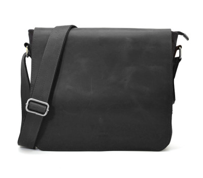 Сумка через плечо размера А4 из парусины и кожи RAG-6601-3md TARWA