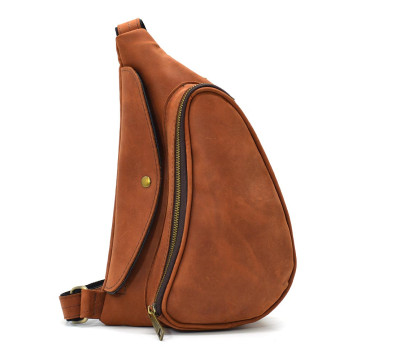 Шкіряний рюкзак TARWA RB-3025-3md рюкзак-слінг на одне плече