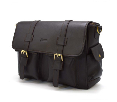 Сумка через плечо из кожи Наппа коричневая GC-6690-4lx бренда Tarwa