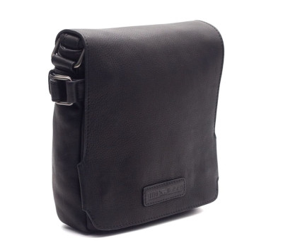 Мужская почтальонка из кожи HILL BURRY HB3200A черная