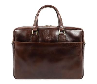 Кожаный портфель для ноутбука - The Little Prince - коричневый Time Resistance 5234501