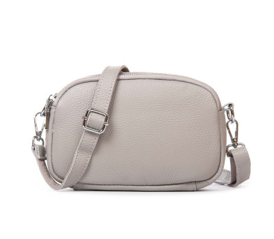 Сумка Шкіряна Жіноча Класична ALEX RAI 99109 white-grey