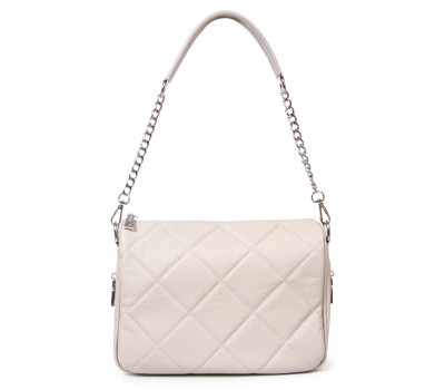 Сумка Шкіряна Жіноча Класична ALEX RAI 2034-9 white-grey