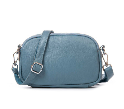 Сумка Шкіряна Жіноча Класична ALEX RAI 99109 blue