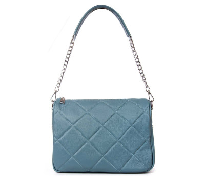 Сумка Шкіряна Жіноча Класична ALEX RAI 2034-9 blue