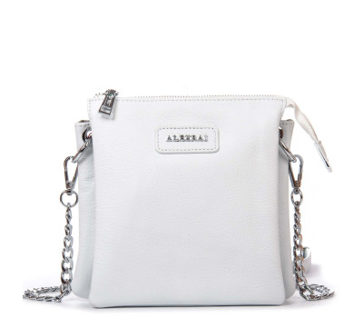 Сумка Шкіряна Жіноча Класична ALEX RAI 97006 white