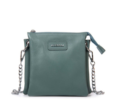 Сумка Шкіряна Жіноча Класична ALEX RAI 97006 l-green