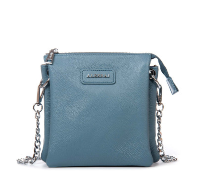 Сумка Шкіряна Жіноча Класична ALEX RAI 97006 blue