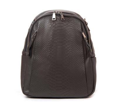 Сумка Шкіряна Жіноча Рюкзак ALEX RAI 8907-9 grey