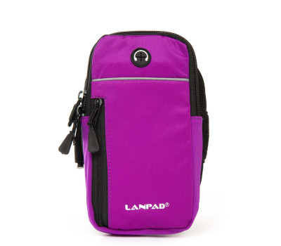 Сумка Чоловіча На руку нейлон Lanpad 36011 purple спорт