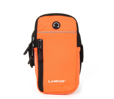 Сумка Чоловіча На руку нейлон Lanpad 36011 orange спорт