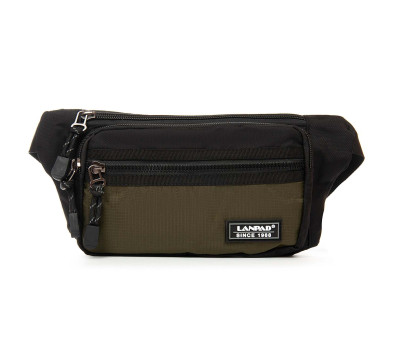 Сумка Чоловіча На пояс нейлон Lanpad 82063 green