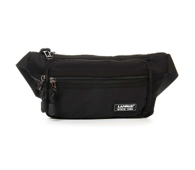 Сумка Чоловіча На пояс нейлон Lanpad 82063 black