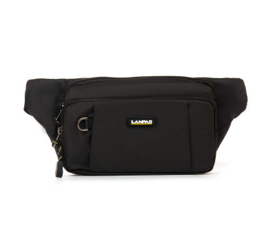 Сумка Чоловіча На пояс нейлон Lanpad 82062 black