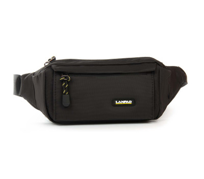 Сумка Чоловіча На пояс нейлон Lanpad 61048 black