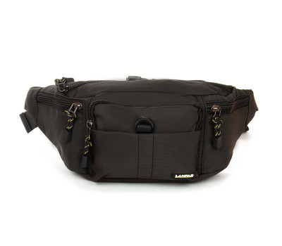 Сумка Чоловіча На пояс нейлон Lanpad 61042 black